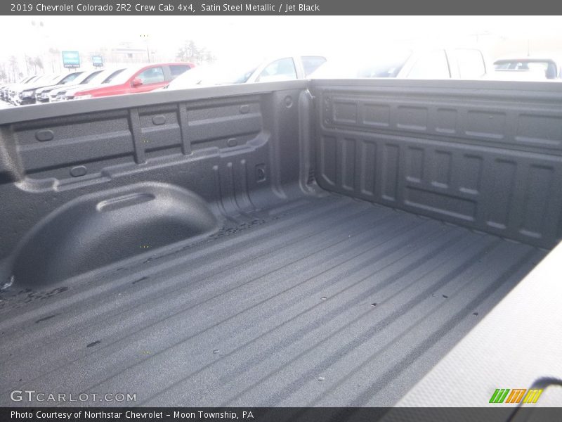 Satin Steel Metallic / Jet Black 2019 Chevrolet Colorado ZR2 Crew Cab 4x4