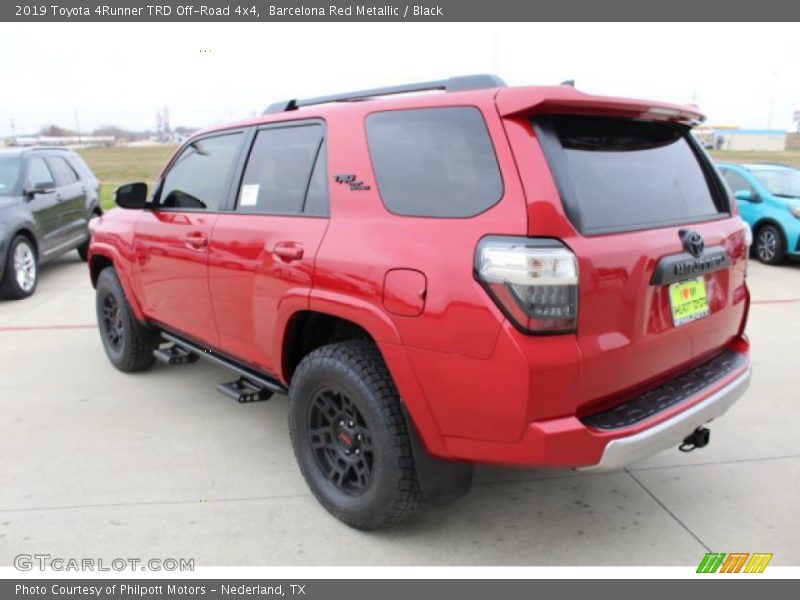 Barcelona Red Metallic / Black 2019 Toyota 4Runner TRD Off-Road 4x4