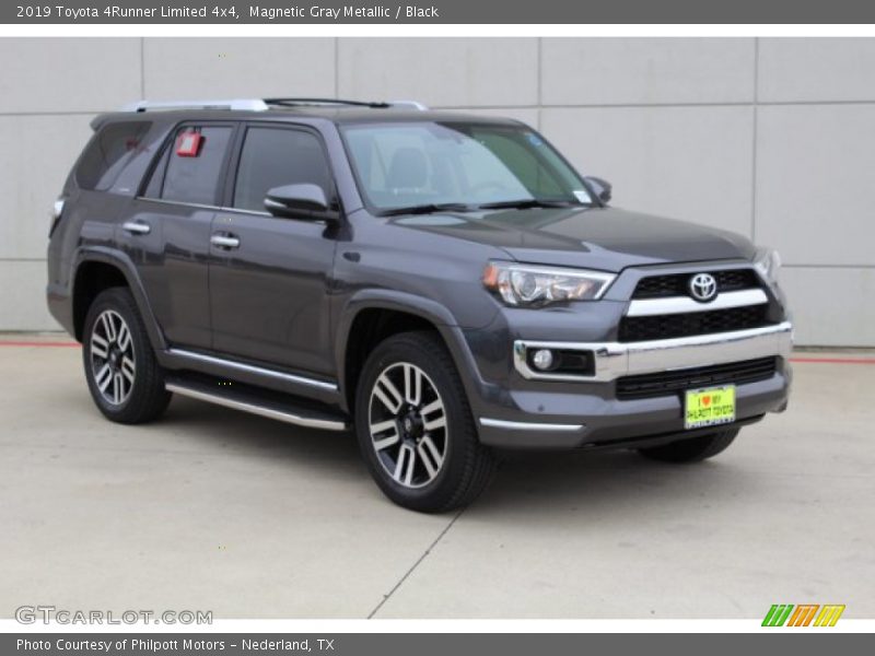 Magnetic Gray Metallic / Black 2019 Toyota 4Runner Limited 4x4