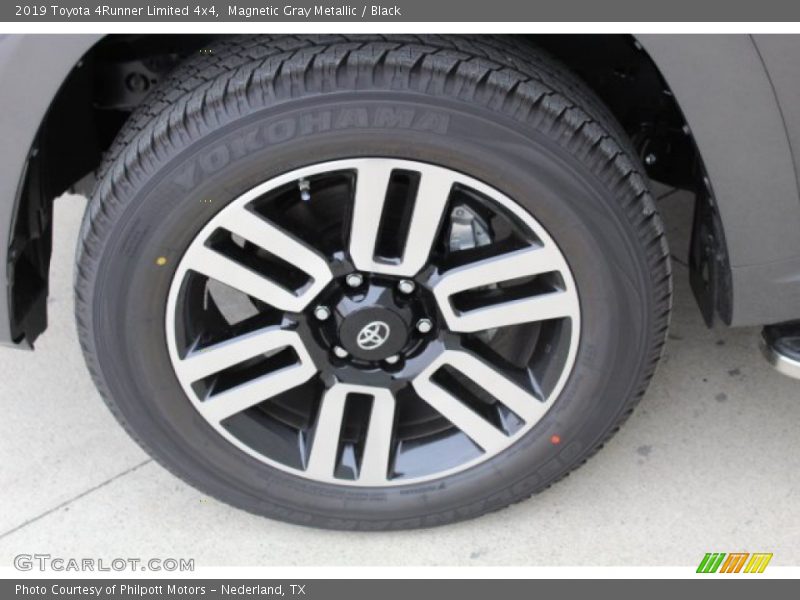 Magnetic Gray Metallic / Black 2019 Toyota 4Runner Limited 4x4