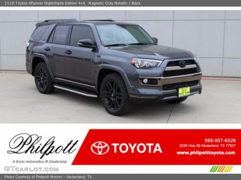 Magnetic Gray Metallic / Black 2019 Toyota 4Runner Nightshade Edition 4x4