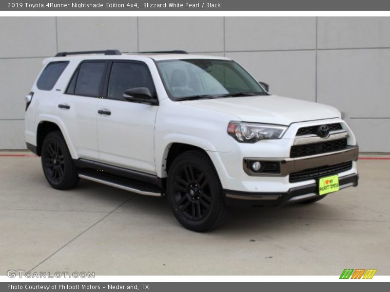 Blizzard White Pearl / Black 2019 Toyota 4Runner Nightshade Edition 4x4