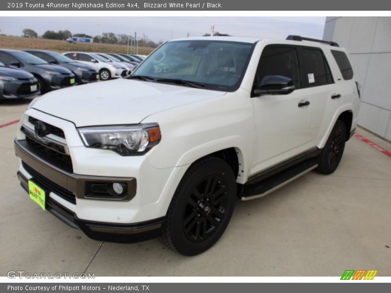 Blizzard White Pearl / Black 2019 Toyota 4Runner Nightshade Edition 4x4