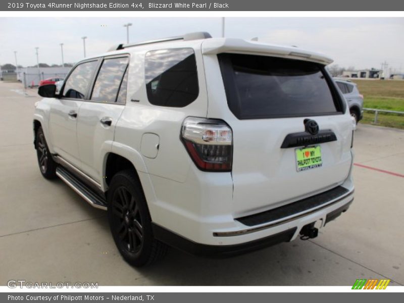 Blizzard White Pearl / Black 2019 Toyota 4Runner Nightshade Edition 4x4