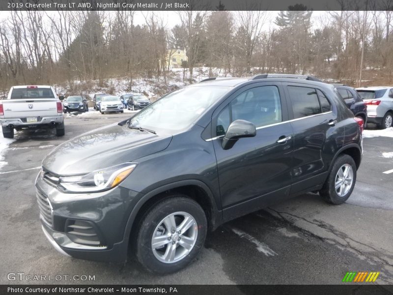 Nightfall Gray Metallic / Jet Black 2019 Chevrolet Trax LT AWD
