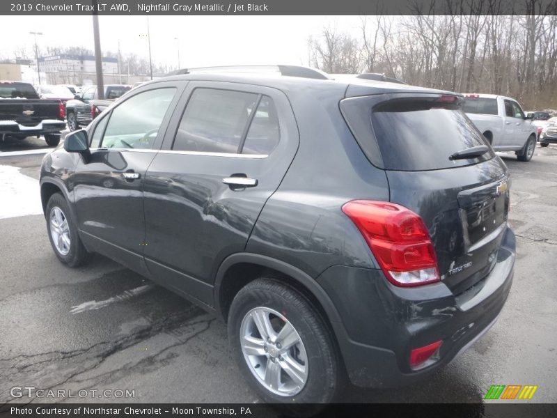 Nightfall Gray Metallic / Jet Black 2019 Chevrolet Trax LT AWD