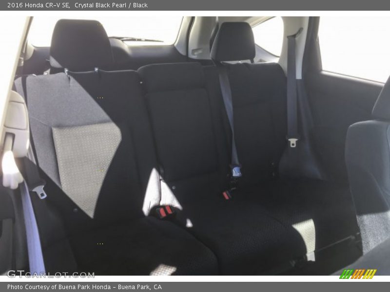 Crystal Black Pearl / Black 2016 Honda CR-V SE