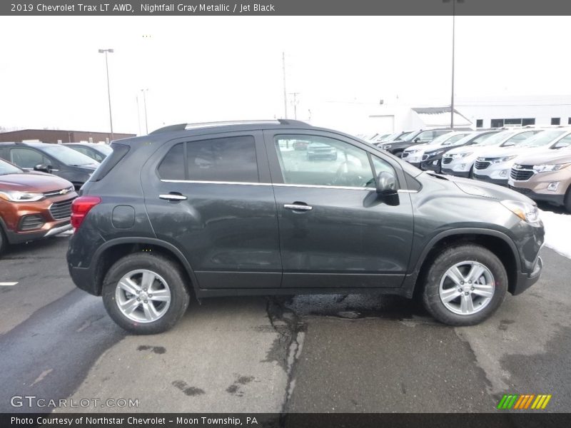 Nightfall Gray Metallic / Jet Black 2019 Chevrolet Trax LT AWD