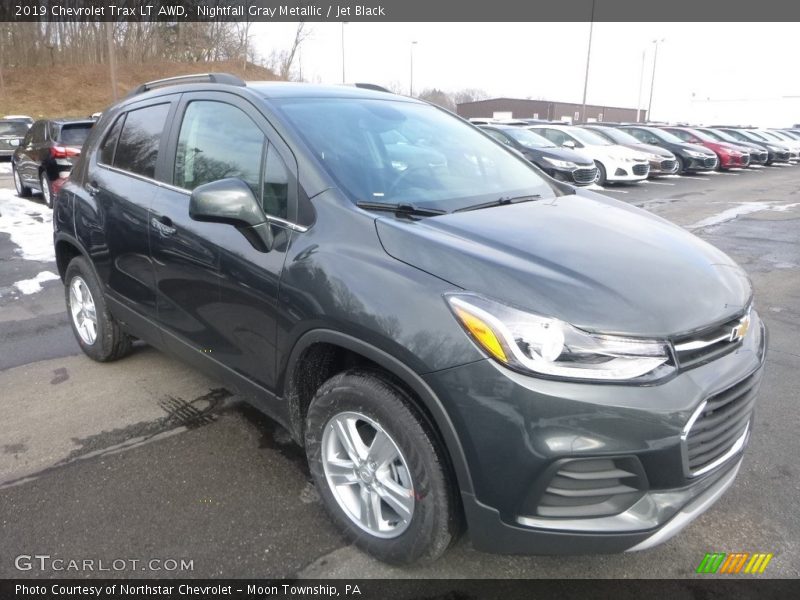 Nightfall Gray Metallic / Jet Black 2019 Chevrolet Trax LT AWD