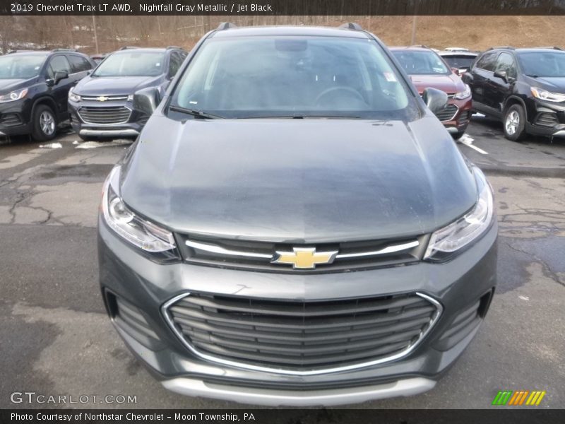 Nightfall Gray Metallic / Jet Black 2019 Chevrolet Trax LT AWD