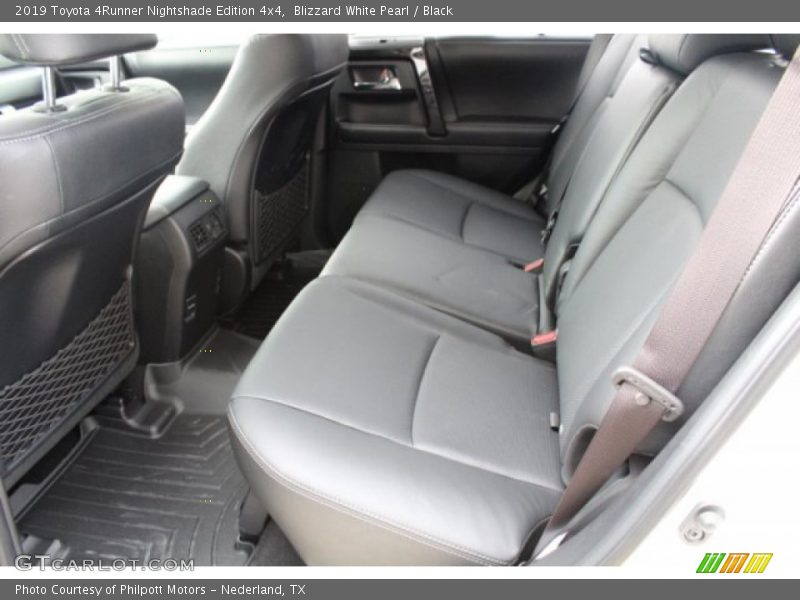 Rear Seat of 2019 4Runner Nightshade Edition 4x4