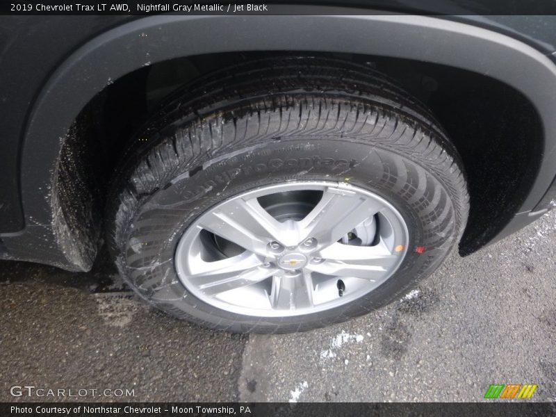 Nightfall Gray Metallic / Jet Black 2019 Chevrolet Trax LT AWD