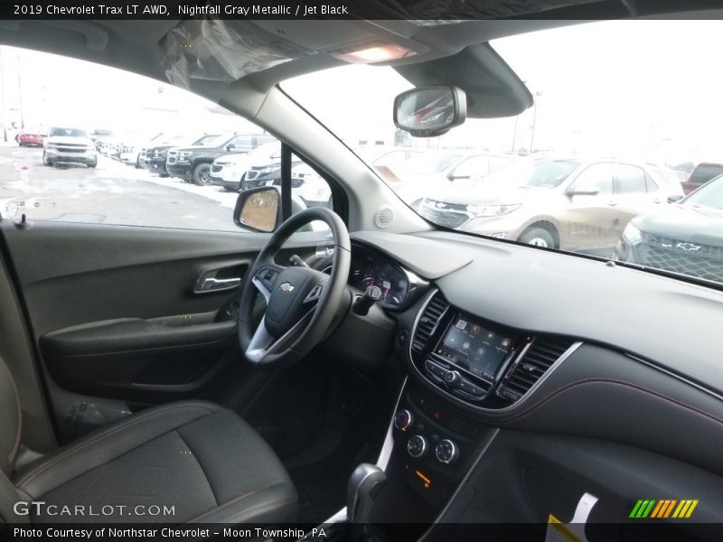 Nightfall Gray Metallic / Jet Black 2019 Chevrolet Trax LT AWD