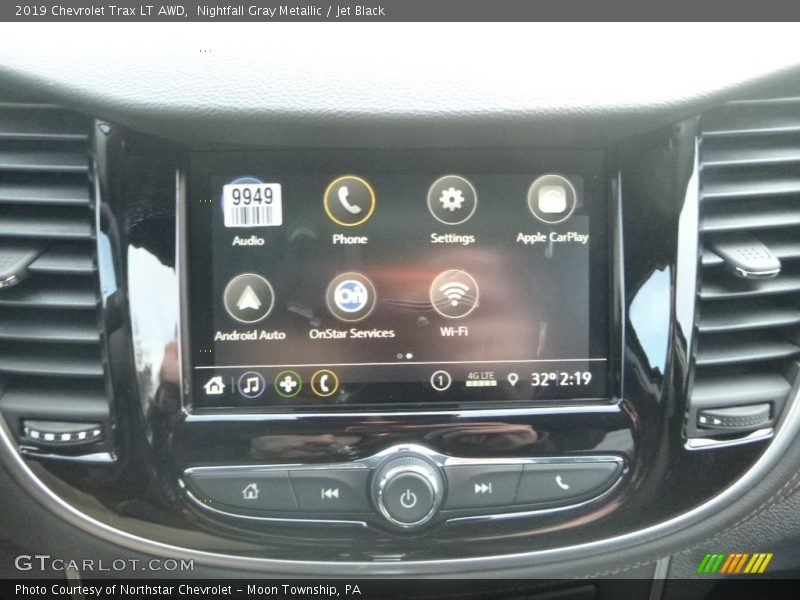 Nightfall Gray Metallic / Jet Black 2019 Chevrolet Trax LT AWD