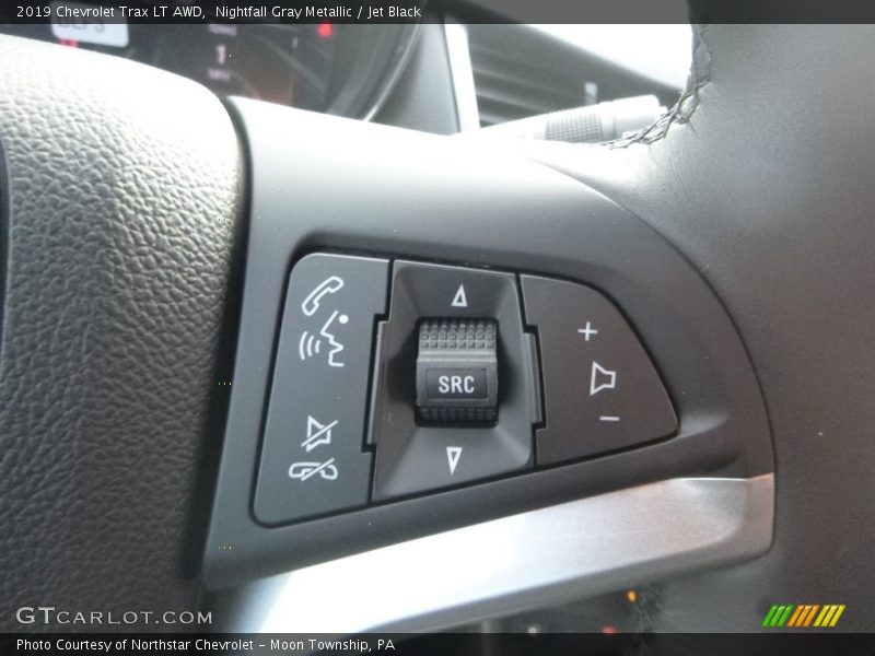 Nightfall Gray Metallic / Jet Black 2019 Chevrolet Trax LT AWD