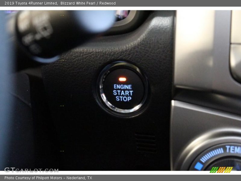 Blizzard White Pearl / Redwood 2019 Toyota 4Runner Limited