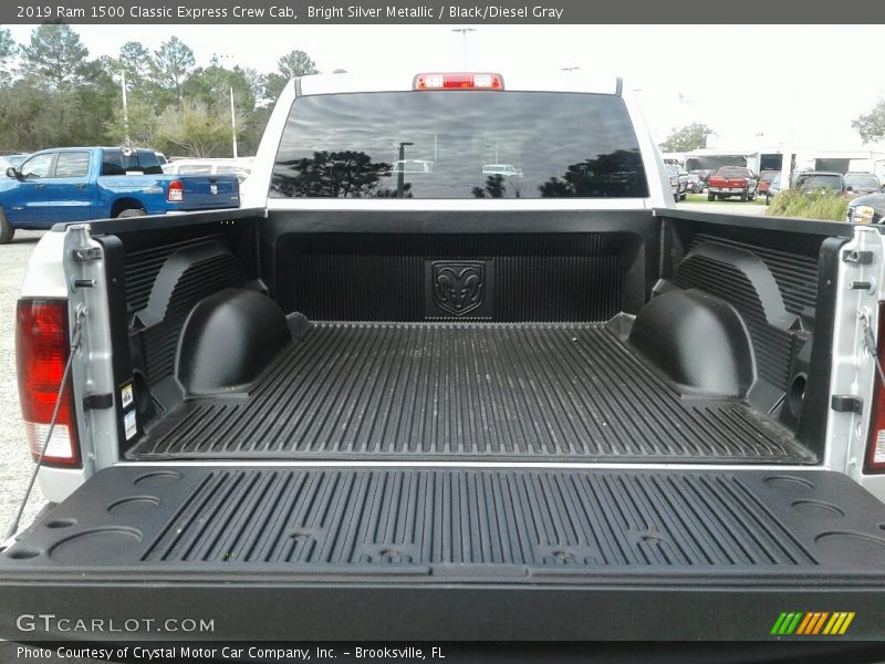 Bright Silver Metallic / Black/Diesel Gray 2019 Ram 1500 Classic Express Crew Cab