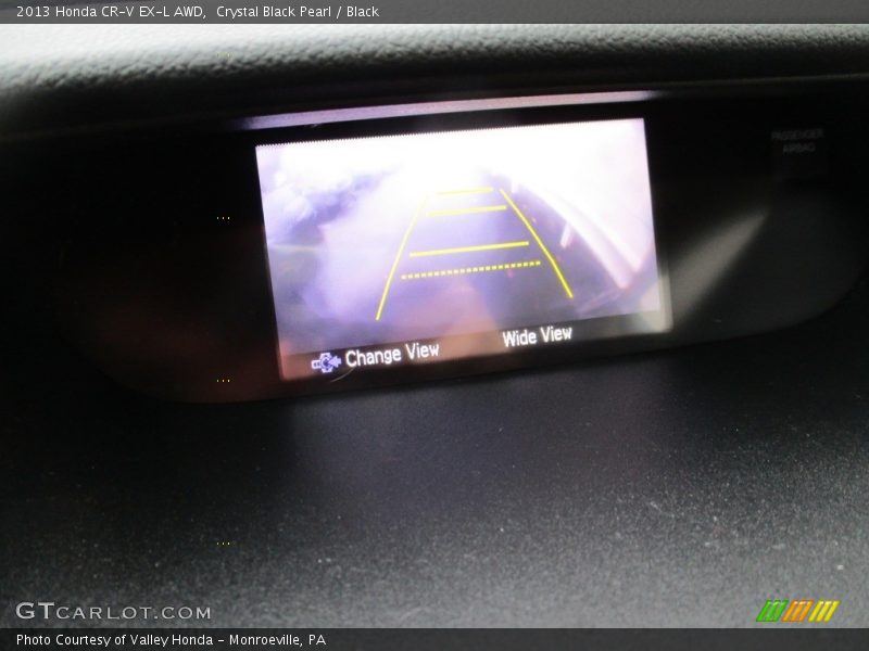 Crystal Black Pearl / Black 2013 Honda CR-V EX-L AWD
