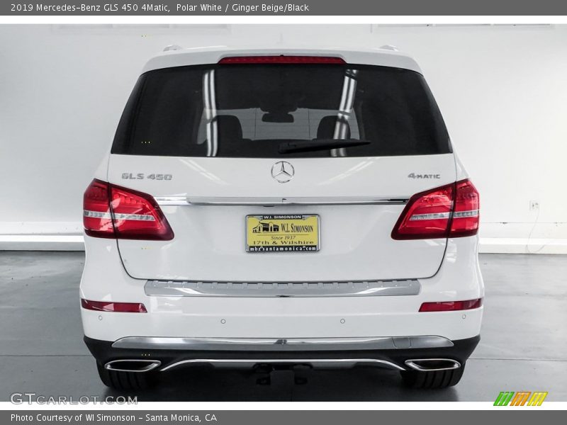 Polar White / Ginger Beige/Black 2019 Mercedes-Benz GLS 450 4Matic