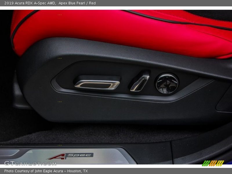 Controls of 2019 RDX A-Spec AWD