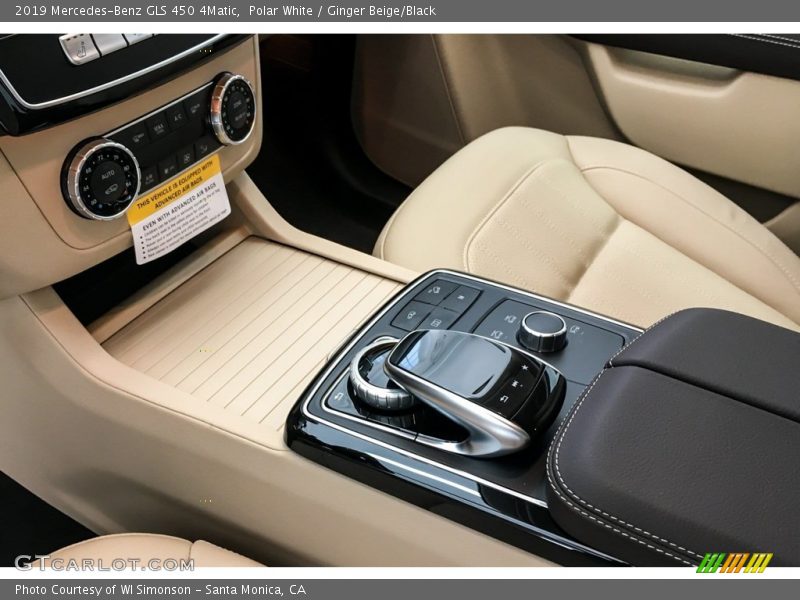 Polar White / Ginger Beige/Black 2019 Mercedes-Benz GLS 450 4Matic
