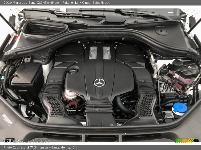 Polar White / Ginger Beige/Black 2019 Mercedes-Benz GLS 450 4Matic