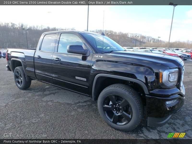 Front 3/4 View of 2019 Sierra 1500 Limited Elevation Double Cab 4WD