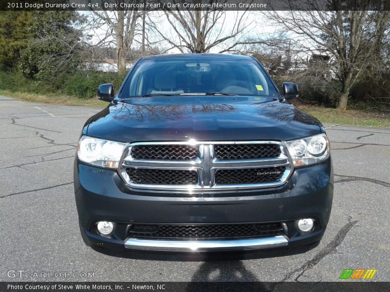 Dark Charcoal Pearl / Dark Graystone/Medium Graystone 2011 Dodge Durango Crew 4x4