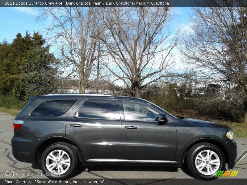 Dark Charcoal Pearl / Dark Graystone/Medium Graystone 2011 Dodge Durango Crew 4x4