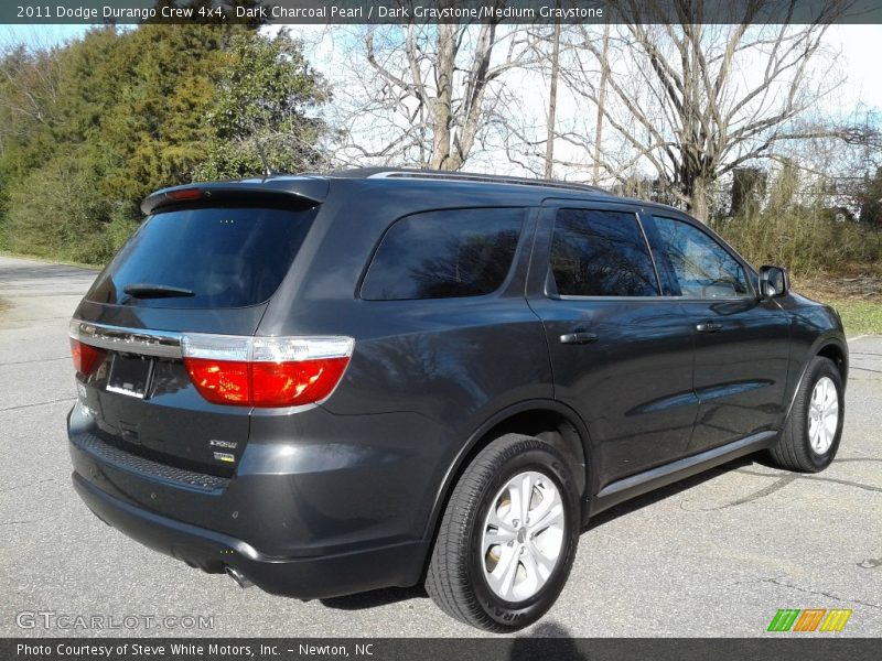 Dark Charcoal Pearl / Dark Graystone/Medium Graystone 2011 Dodge Durango Crew 4x4