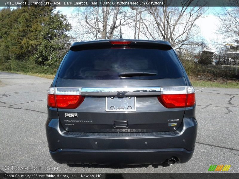 Dark Charcoal Pearl / Dark Graystone/Medium Graystone 2011 Dodge Durango Crew 4x4