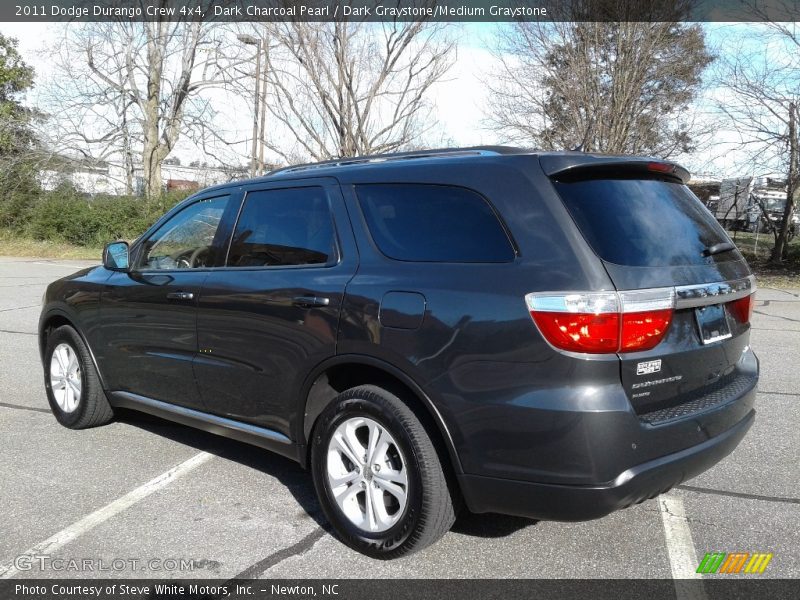 Dark Charcoal Pearl / Dark Graystone/Medium Graystone 2011 Dodge Durango Crew 4x4