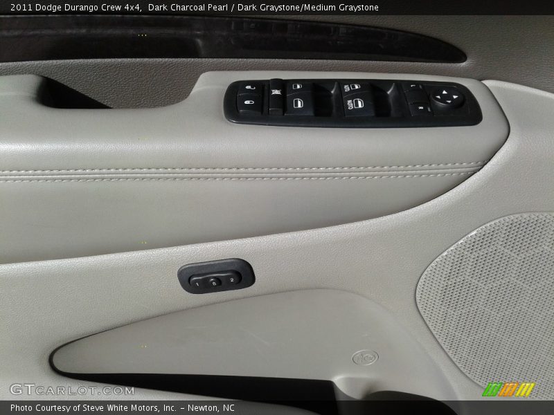 Dark Charcoal Pearl / Dark Graystone/Medium Graystone 2011 Dodge Durango Crew 4x4