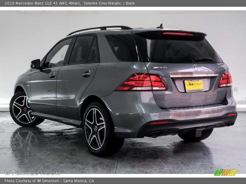 Selenite Grey Metallic / Black 2019 Mercedes-Benz GLE 43 AMG 4Matic