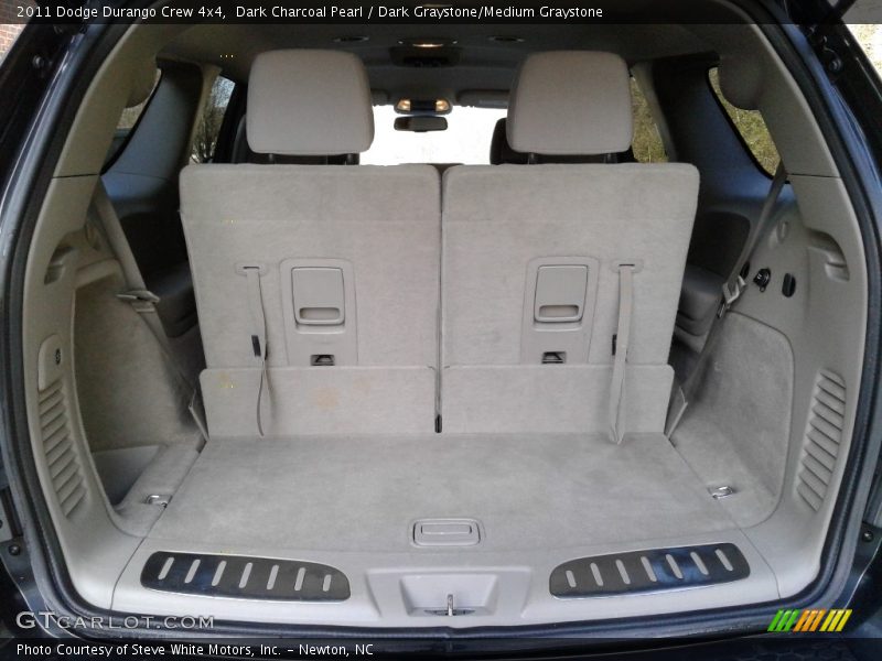 Dark Charcoal Pearl / Dark Graystone/Medium Graystone 2011 Dodge Durango Crew 4x4