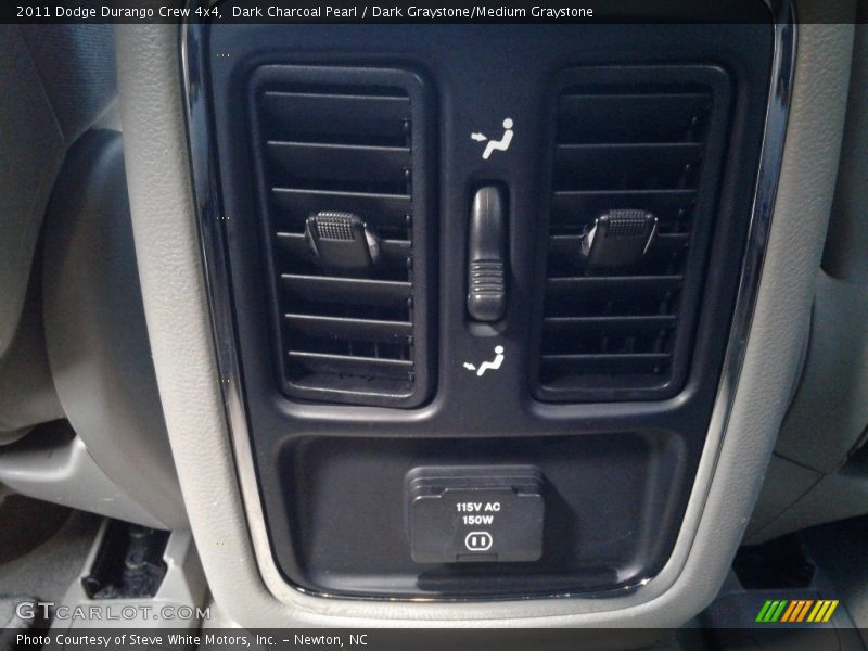 Dark Charcoal Pearl / Dark Graystone/Medium Graystone 2011 Dodge Durango Crew 4x4