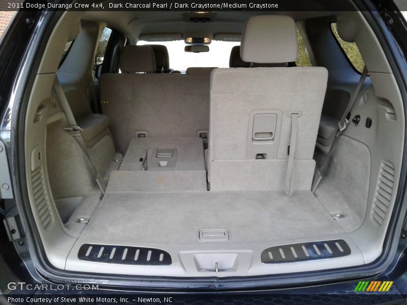 Dark Charcoal Pearl / Dark Graystone/Medium Graystone 2011 Dodge Durango Crew 4x4