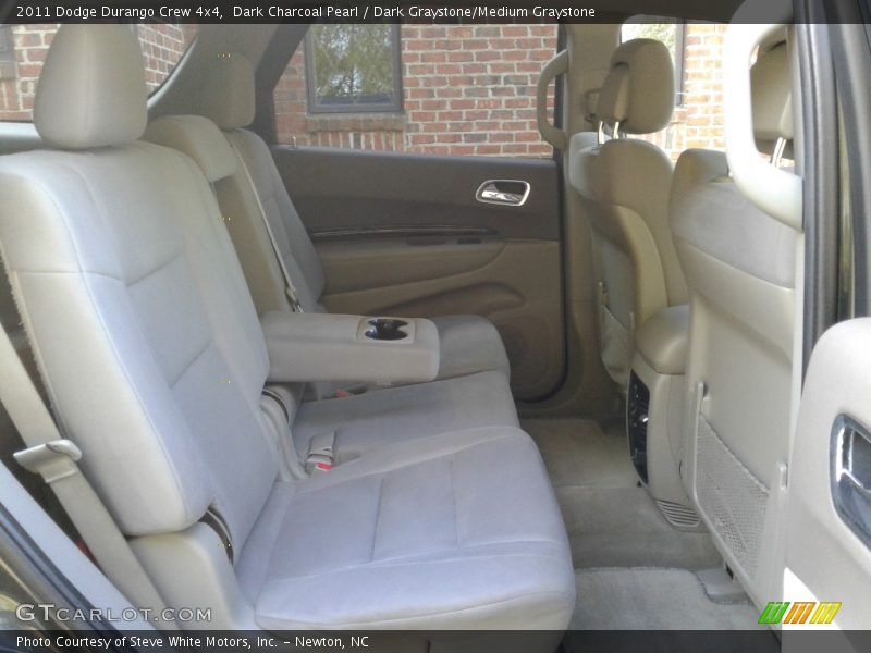 Dark Charcoal Pearl / Dark Graystone/Medium Graystone 2011 Dodge Durango Crew 4x4