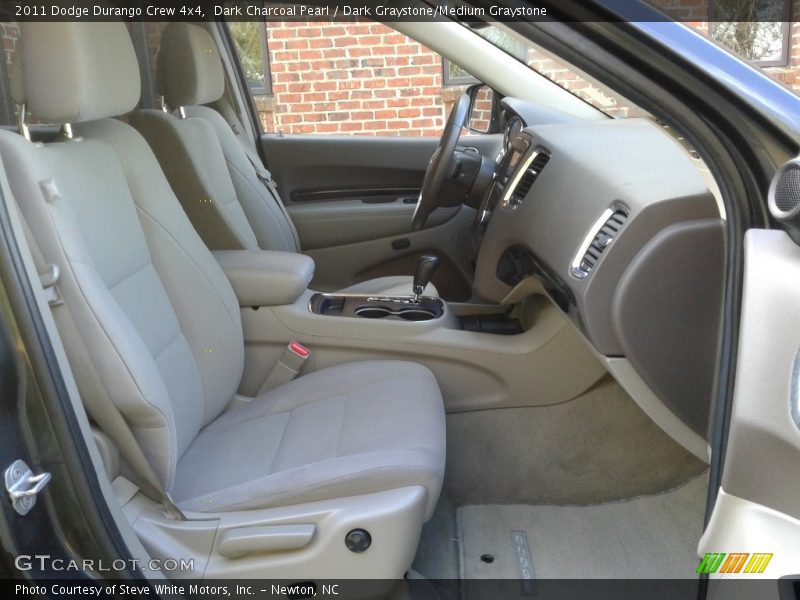 Dark Charcoal Pearl / Dark Graystone/Medium Graystone 2011 Dodge Durango Crew 4x4