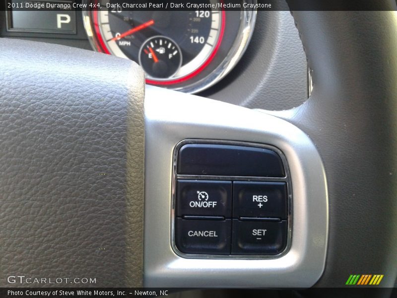 Dark Charcoal Pearl / Dark Graystone/Medium Graystone 2011 Dodge Durango Crew 4x4