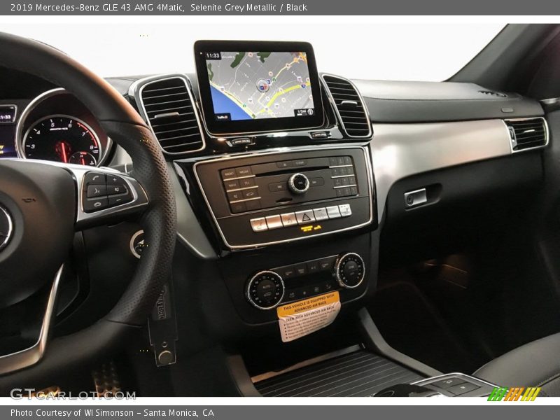 Dashboard of 2019 GLE 43 AMG 4Matic