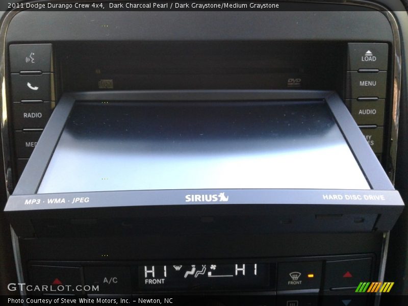 Dark Charcoal Pearl / Dark Graystone/Medium Graystone 2011 Dodge Durango Crew 4x4