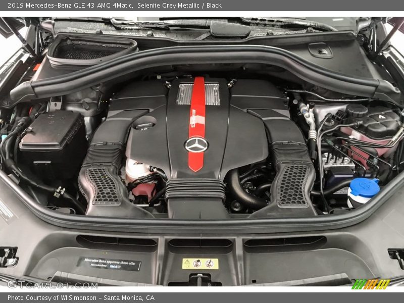  2019 GLE 43 AMG 4Matic Engine - 3.0 Liter AMG DI biturbo DOHC 24-Valve VVT V6