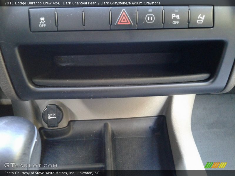 Dark Charcoal Pearl / Dark Graystone/Medium Graystone 2011 Dodge Durango Crew 4x4