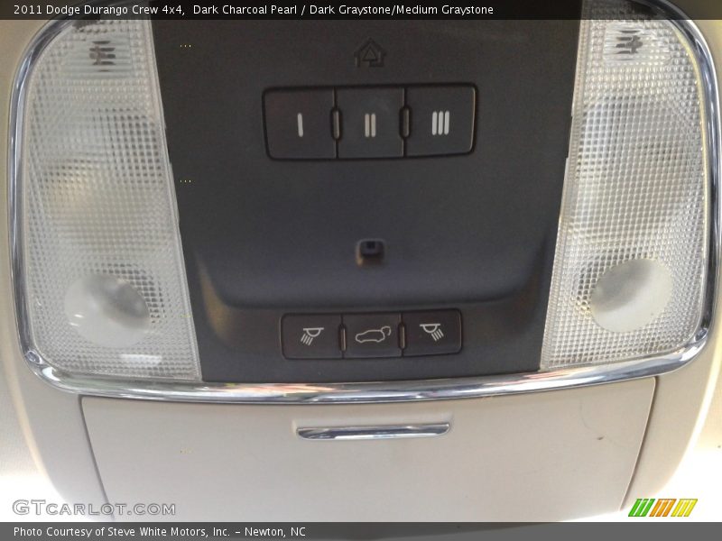Dark Charcoal Pearl / Dark Graystone/Medium Graystone 2011 Dodge Durango Crew 4x4