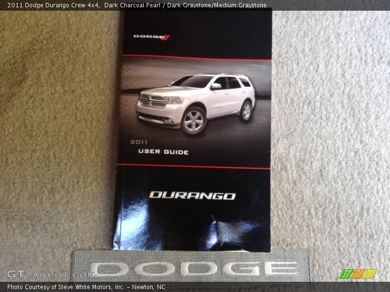 Dark Charcoal Pearl / Dark Graystone/Medium Graystone 2011 Dodge Durango Crew 4x4