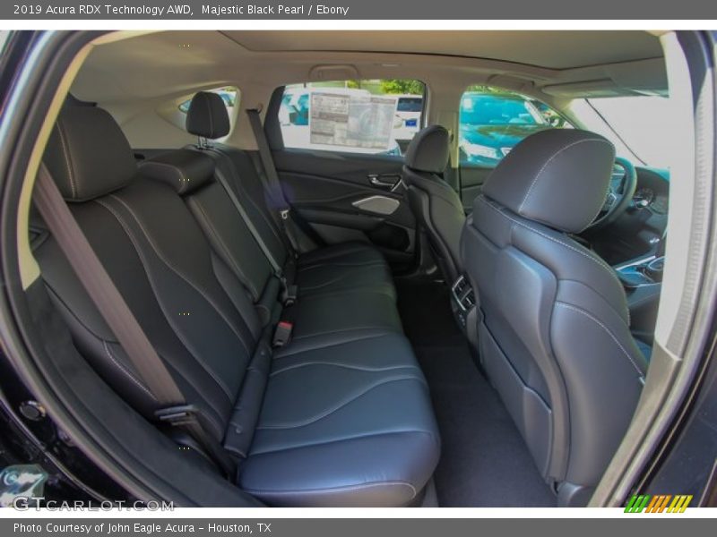 Rear Seat of 2019 RDX Technology AWD