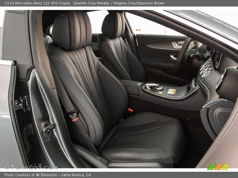 Selenite Grey Metallic / Magma Grey/Espresso Brown 2019 Mercedes-Benz CLS 450 Coupe