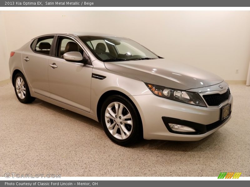 Satin Metal Metallic / Beige 2013 Kia Optima EX