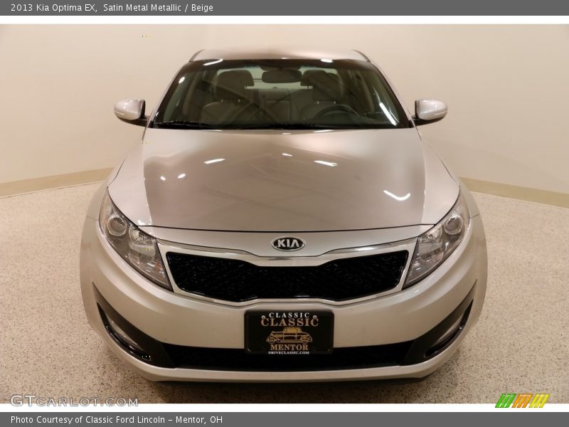 Satin Metal Metallic / Beige 2013 Kia Optima EX